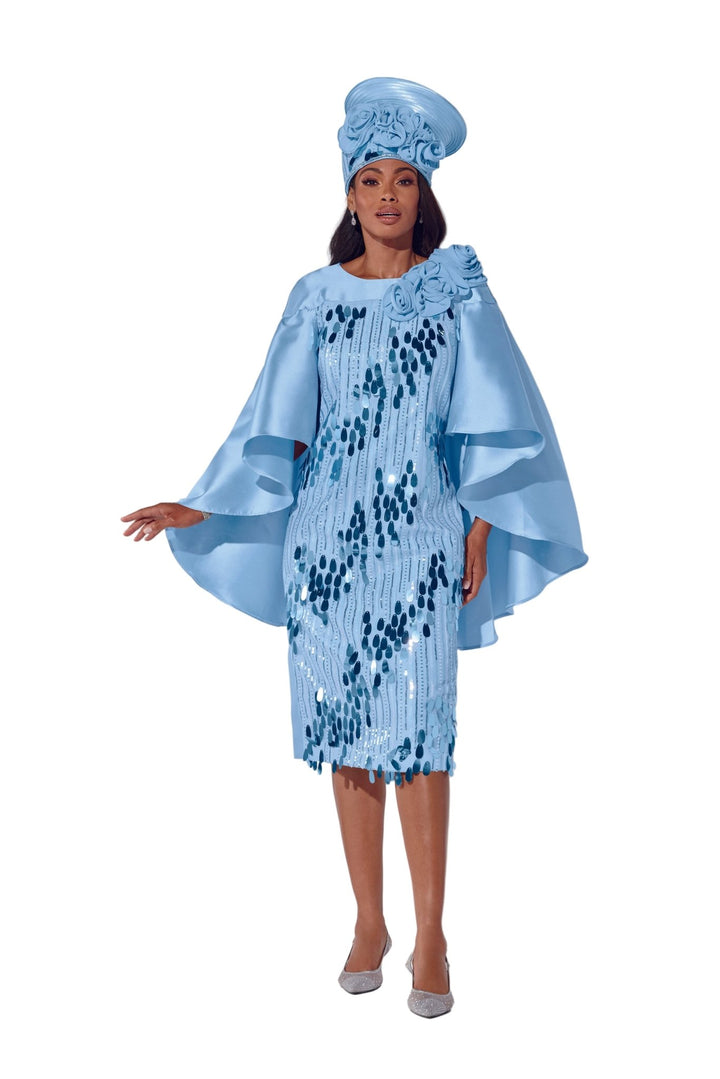 FLUTTER AND FLOWERS CAPE DRESS - Especially Yours