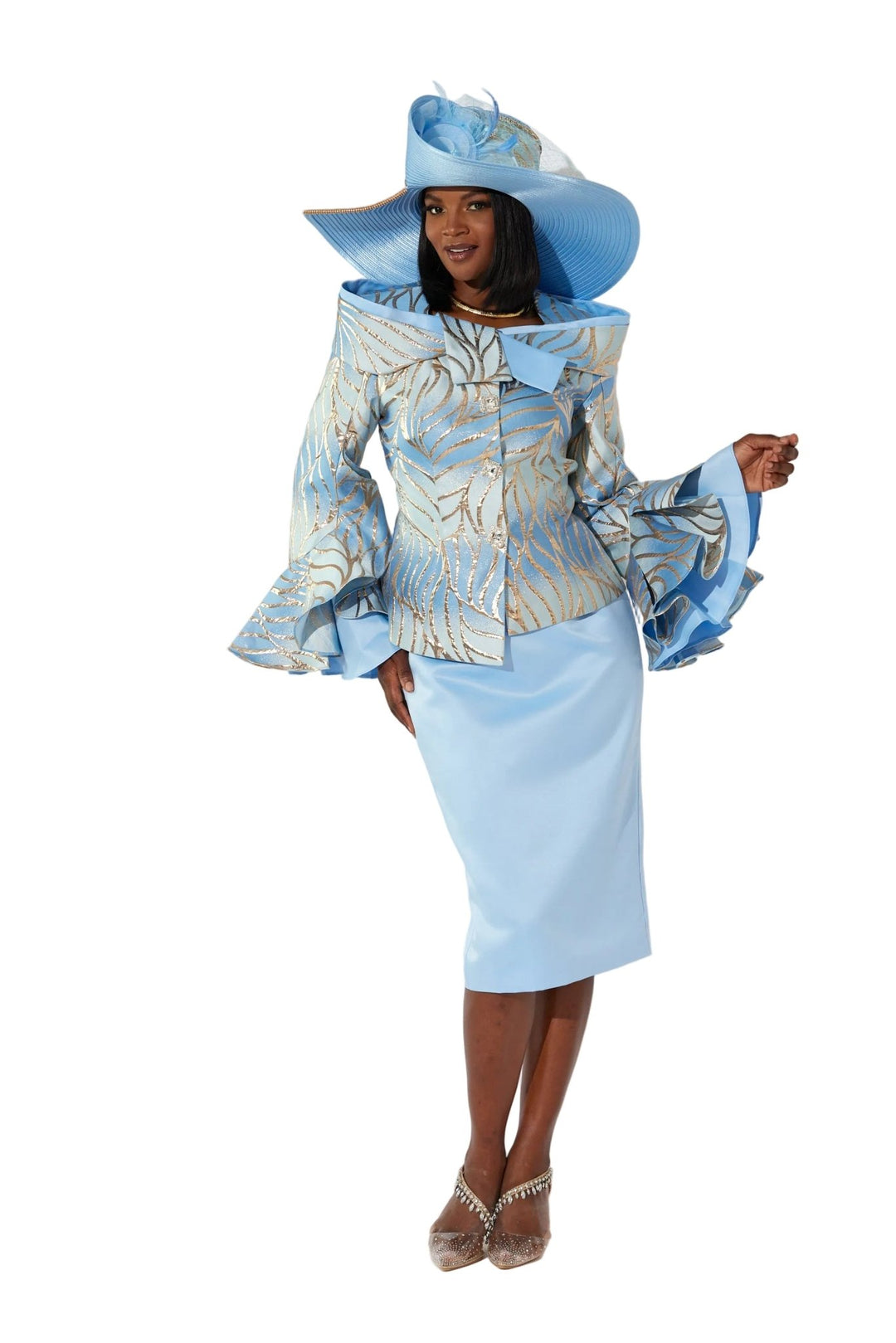 A Splendor of Leaves Suit by EY Boutique - Especially Yours