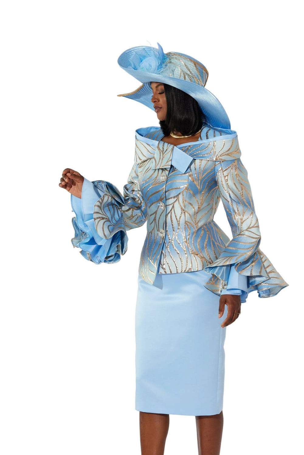 A Splendor of Leaves Suit by EY Boutique - Especially Yours