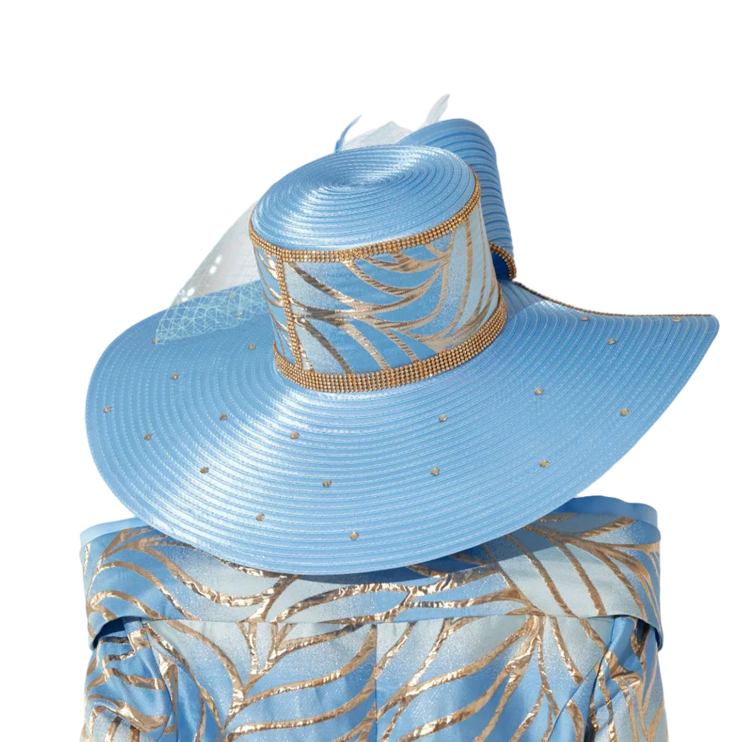 A Splendor of Leaves Hat by EY Boutique - Especially Yours