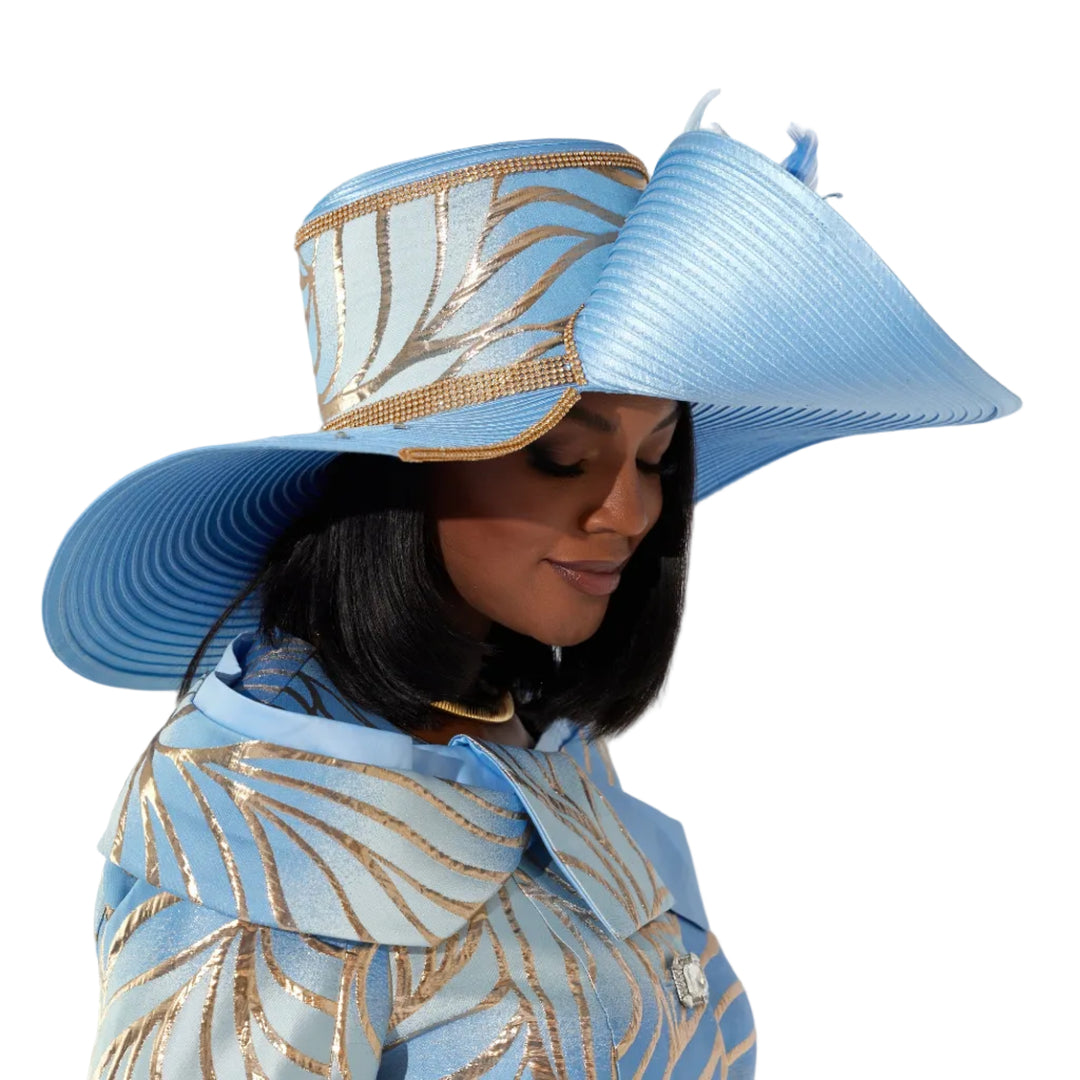 A Splendor of Leaves Hat by EY Boutique - Especially Yours