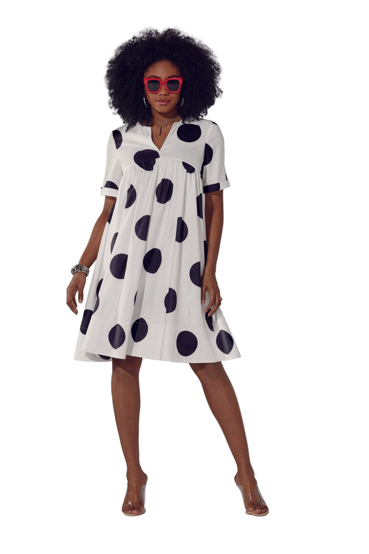 Big on Dots Swing Dress by Studio EY - Especially Yours
