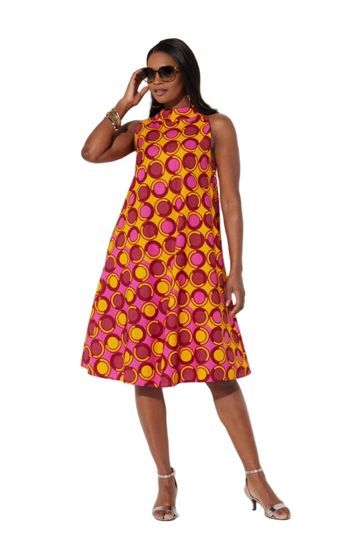 FUN WITH DOTS SWING DRESS - Especially Yours