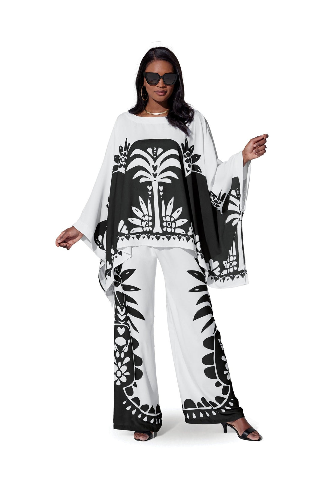 Palm Garden Pantset by Studio EY