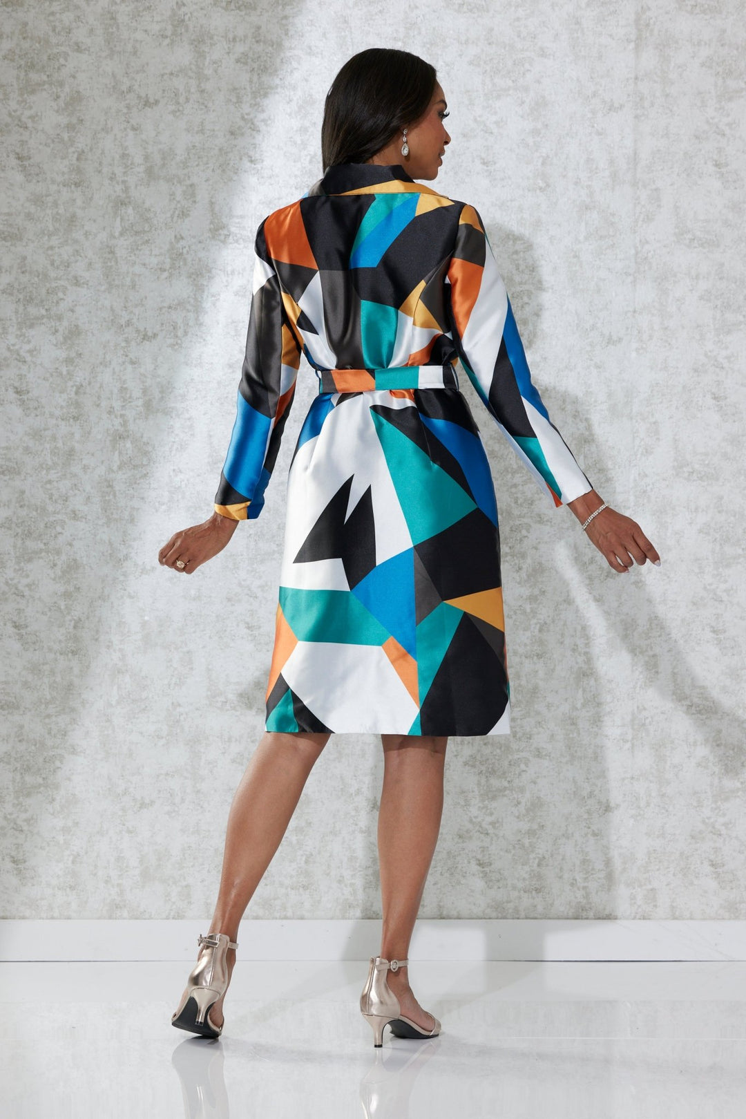 Abstract Track Jacket Dress for African American Women – Especially Yours