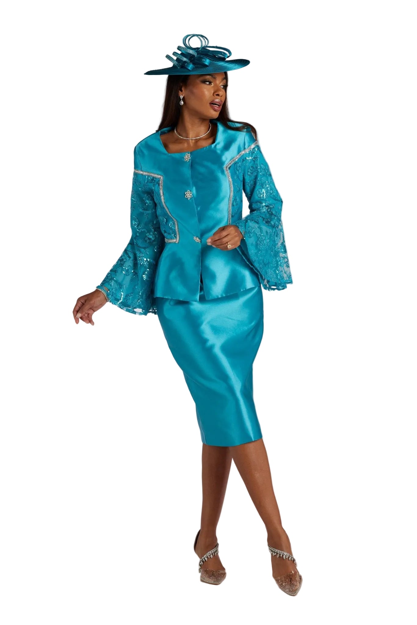 Feel Pretty Peplum Suit EY Boutique