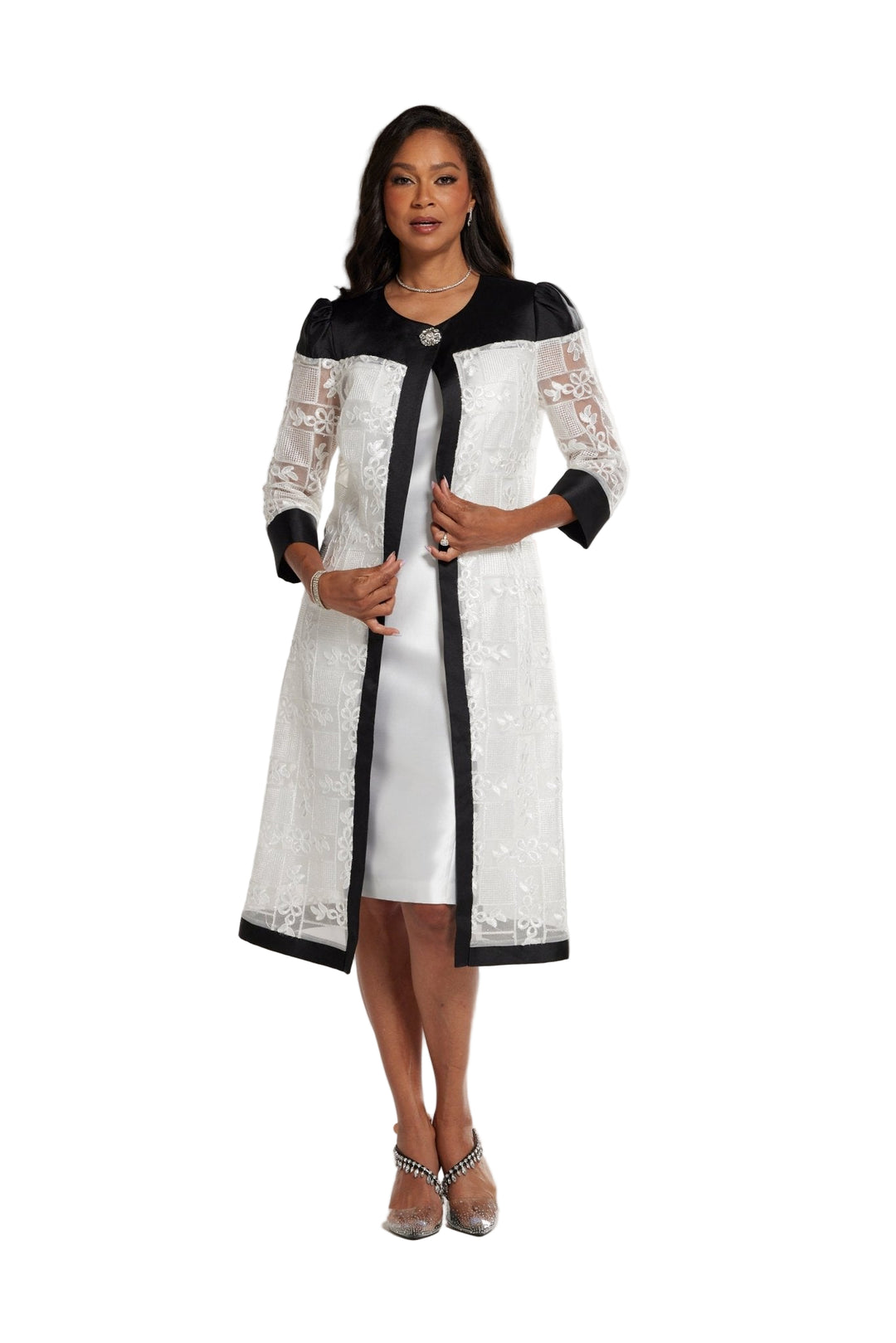 REFINED WITH SHINE JACKET DRESS - Especially Yours