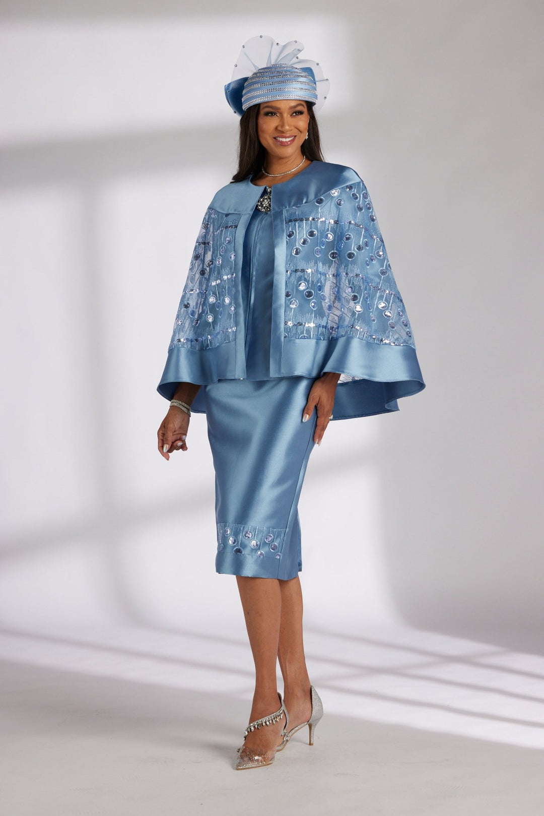 SHEER BEAUTY CAPE SUIT - Especially Yours