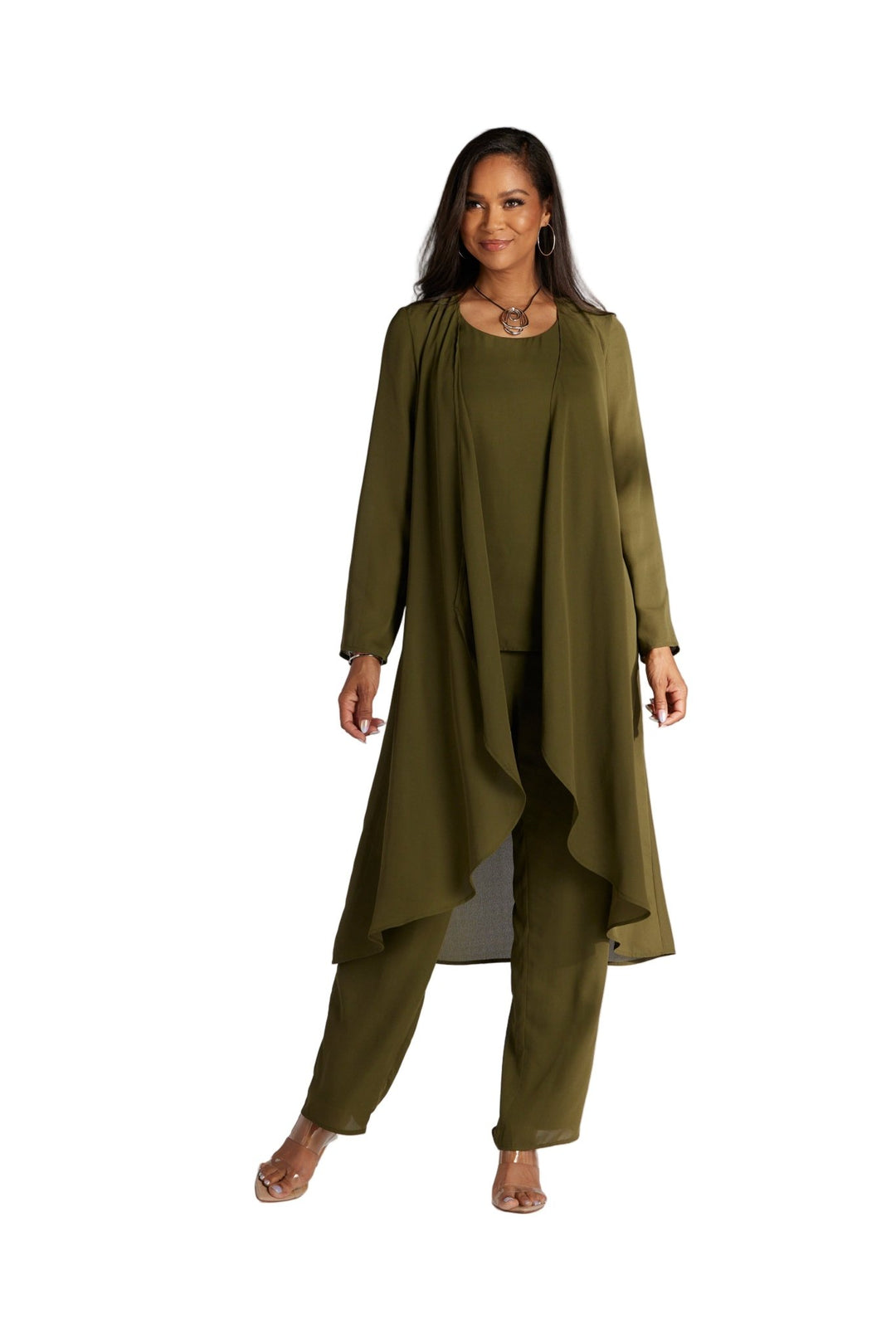 Flowing Cascades 3pc Pant Set - Especially Yours