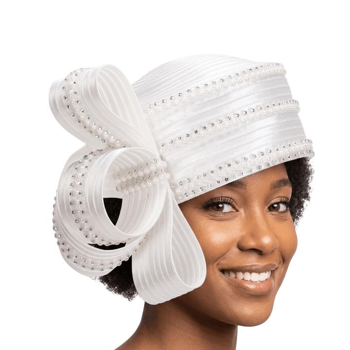 Stoned Pillbox Hat w/ Ovsz Bow - Especially Yours