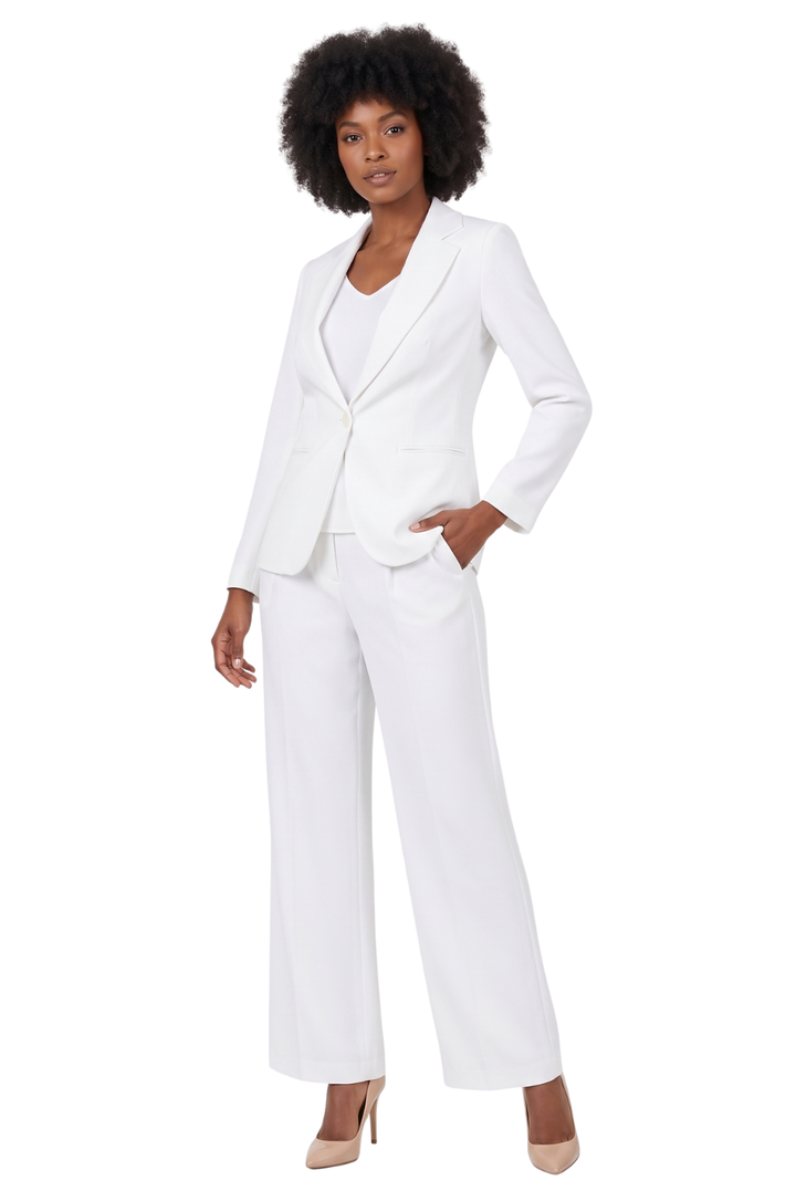 4pc Suit Set - Jkt, Cami, Skirt, Pants-Plus