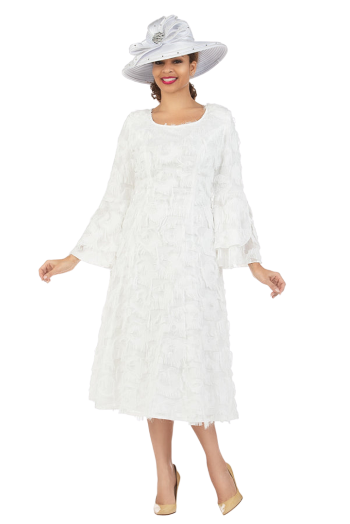 Bell LS Fit & Flare Tassel Decor Drs
