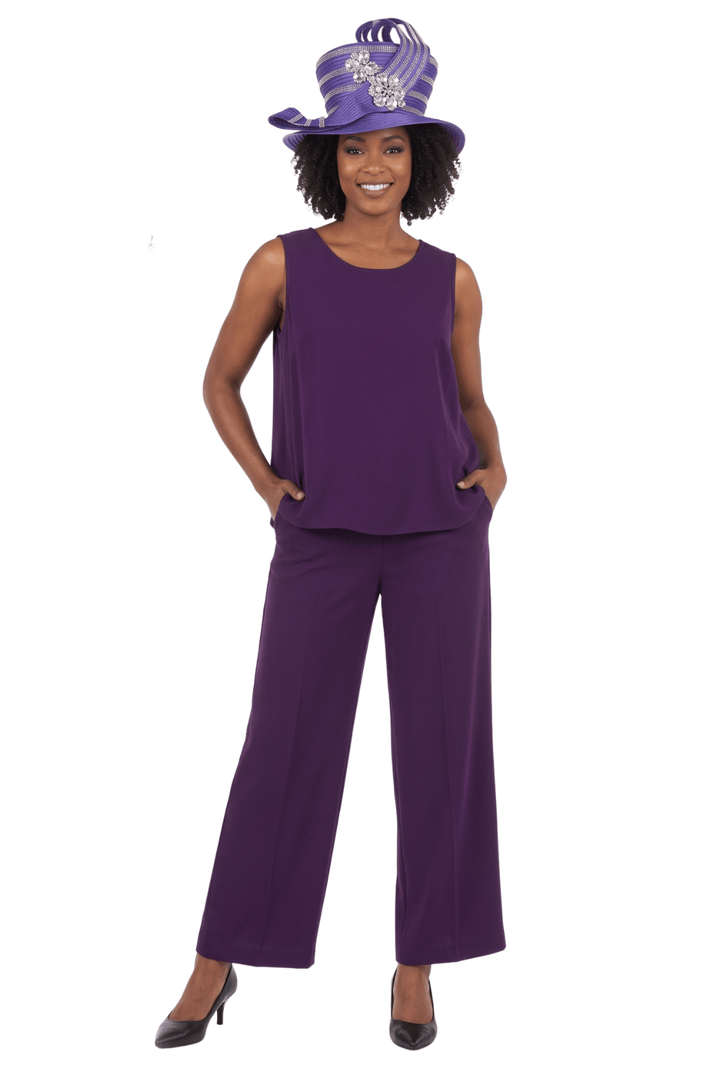 3pc Long Jkt+Cami+Pants Suit - Especially Yours