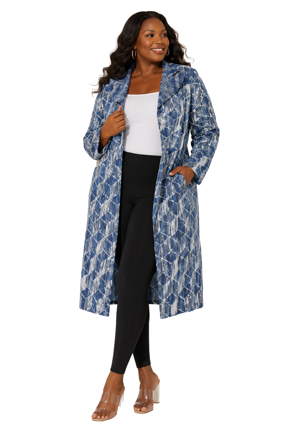 Denim Goes Glam Sequined Jacket by Studio EY