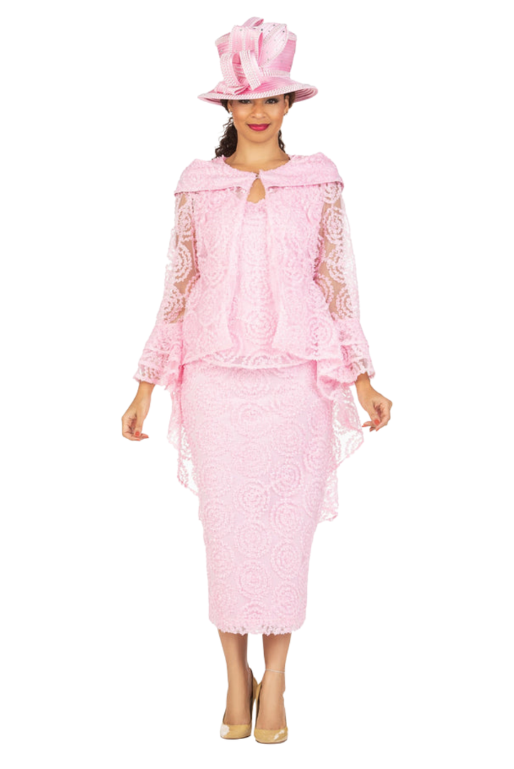 3pc Luxe Lace Skirt Set