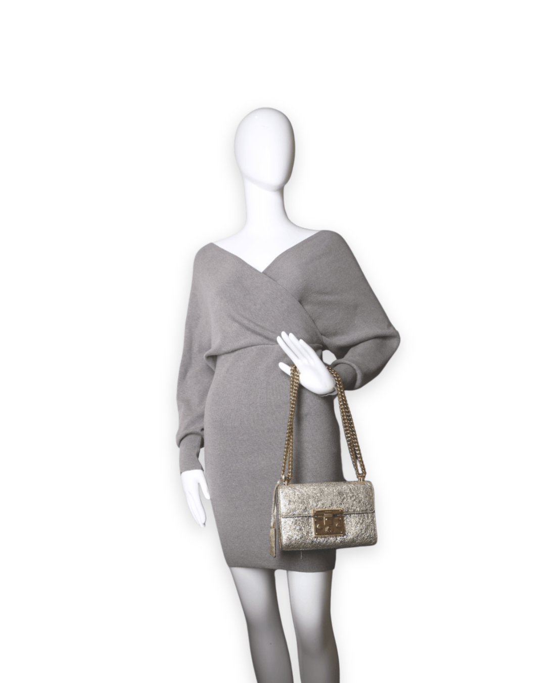 Gucci - Padlock Metallic Handbag - Especially Yours