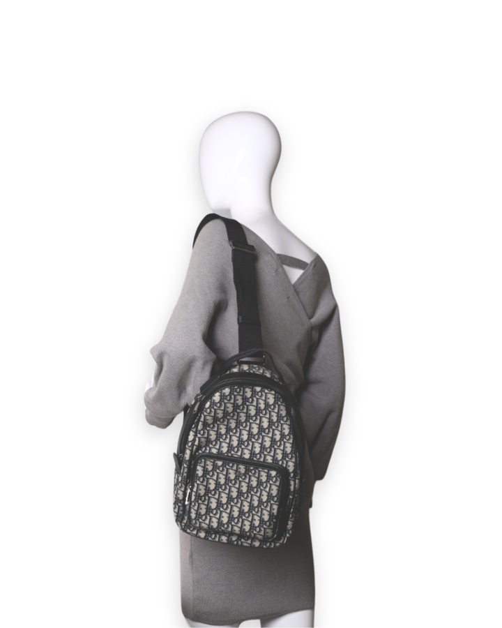 Dior - Men Oblique Jacquard Backpack