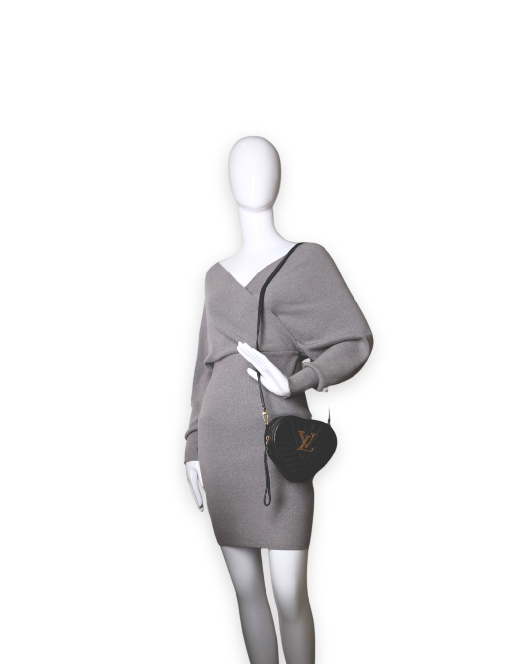 Louis Vuitton - New Wave Heart Crossbody Bag Quilted Leather