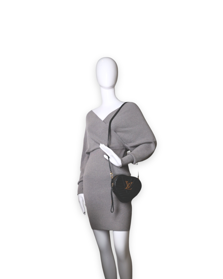 Louis Vuitton - New Wave Heart Crossbody Bag Quilted Leather