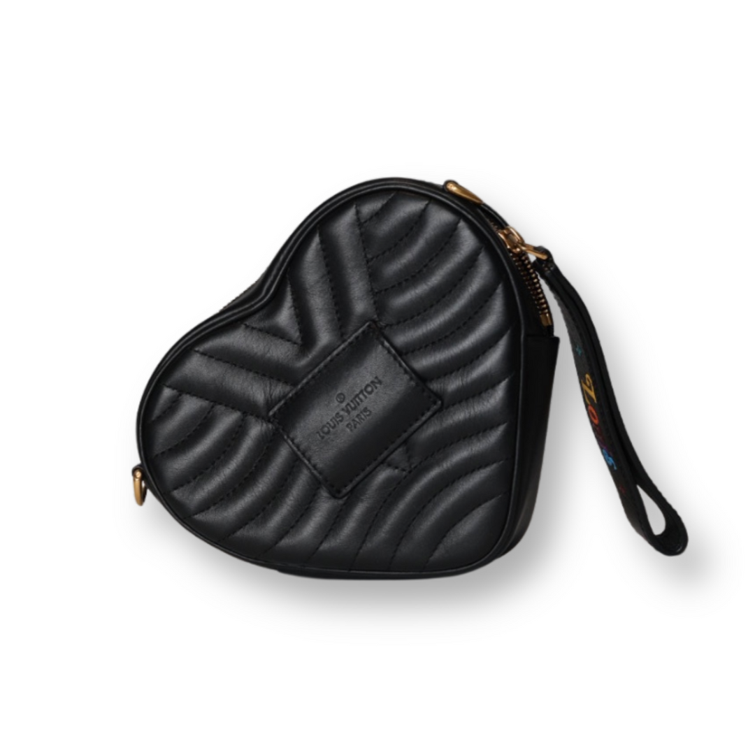 Louis Vuitton - New Wave Heart Crossbody Bag Quilted Leather