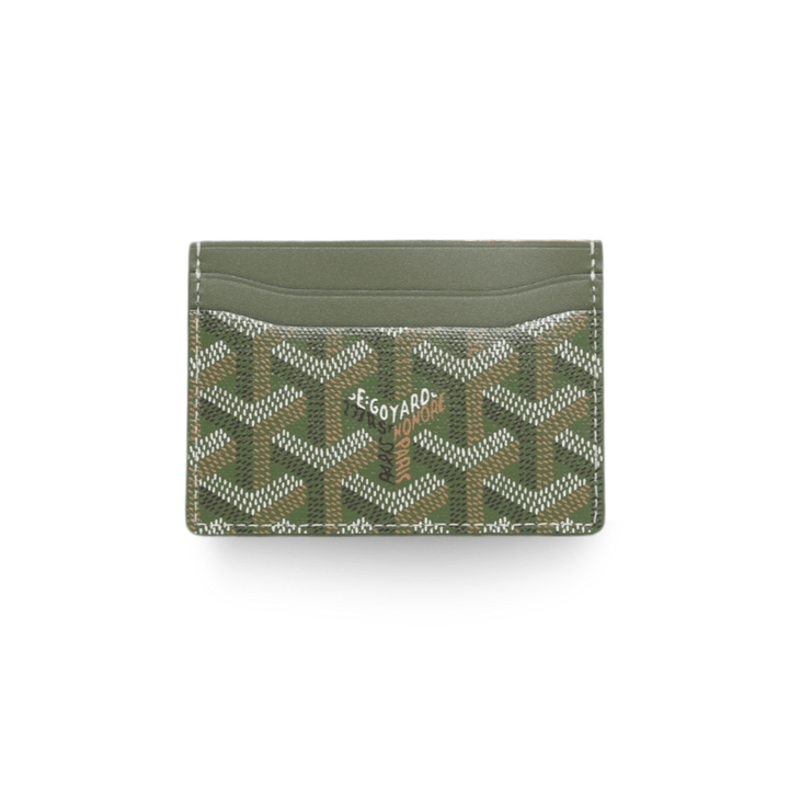 Goyard - Saint Sulpice Khaki Green Card Wallet (Pre - Owned) - Especially Yours
