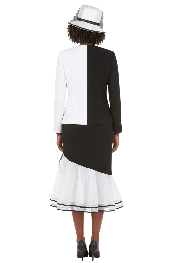 2pc ColorBlock Mmd Ogz Trim Skt Suit - Especially Yours