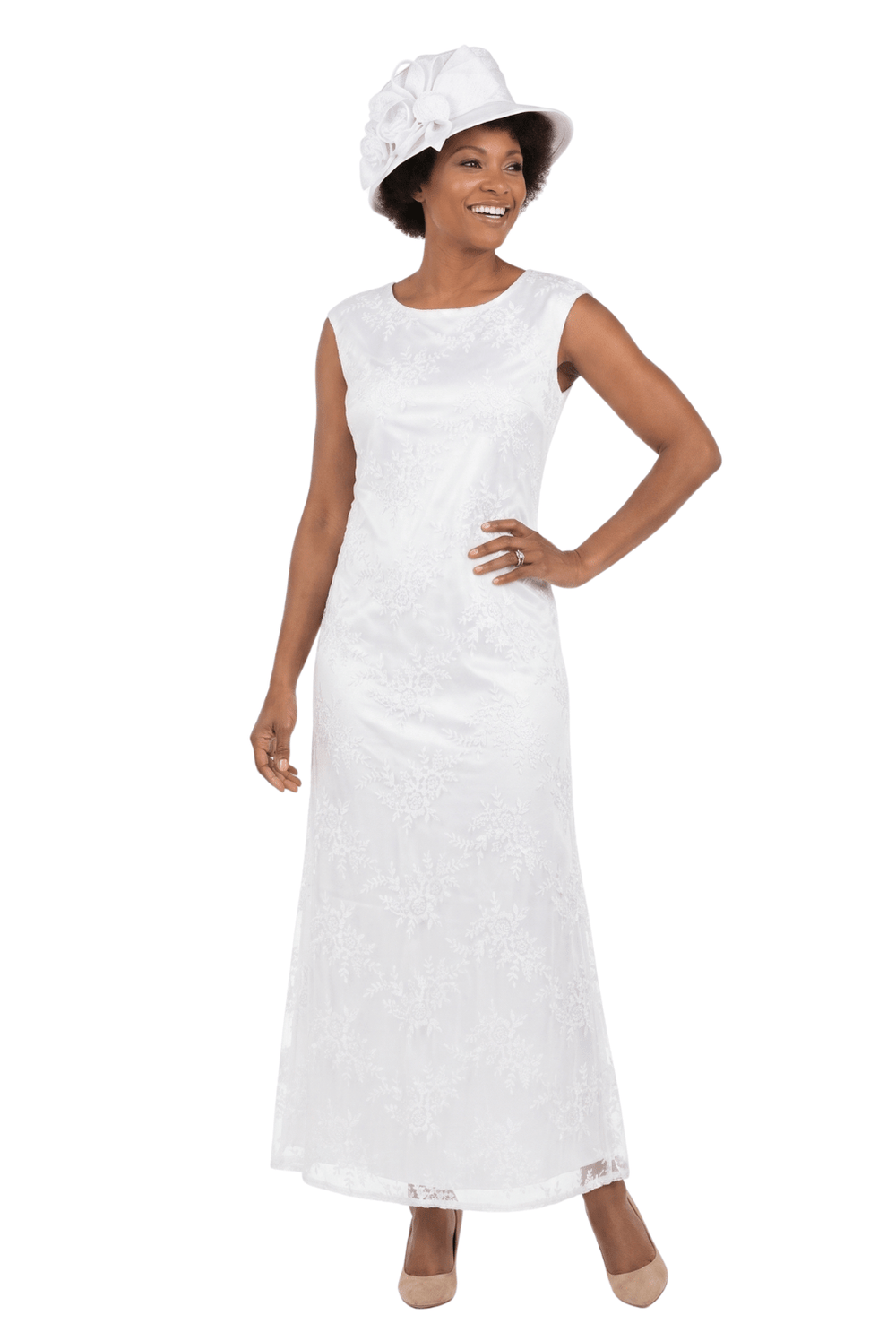 2pc Lux Lace Gown w/ Cape - Plus - Especially Yours
