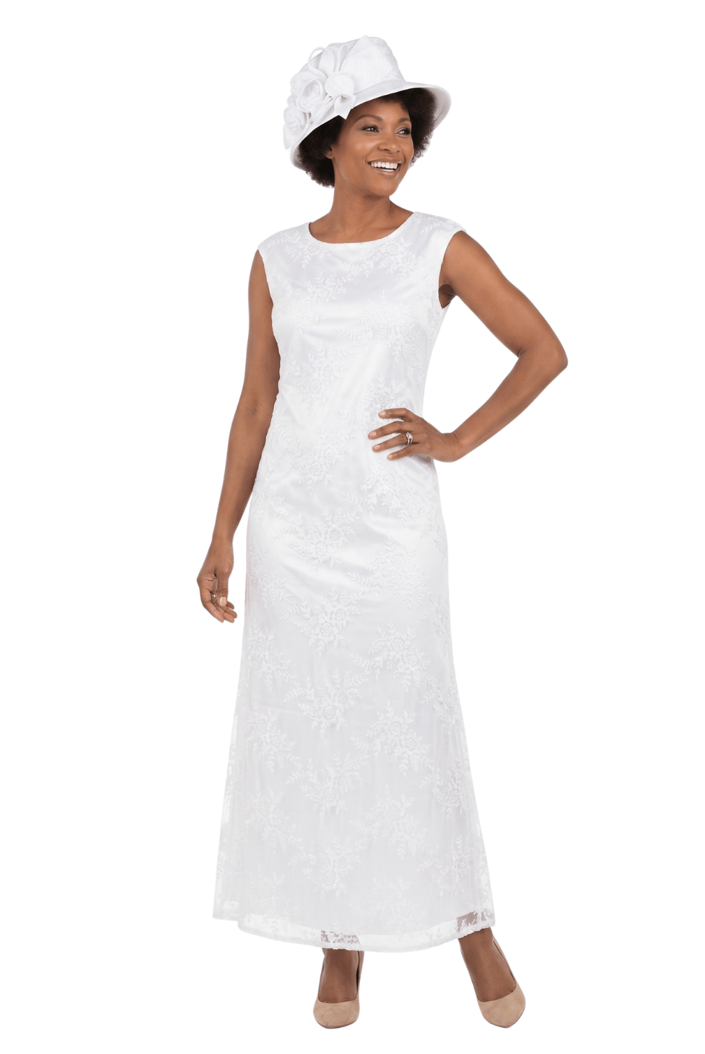 2pc Lux Lace Gown w/ Cape - Plus - Especially Yours