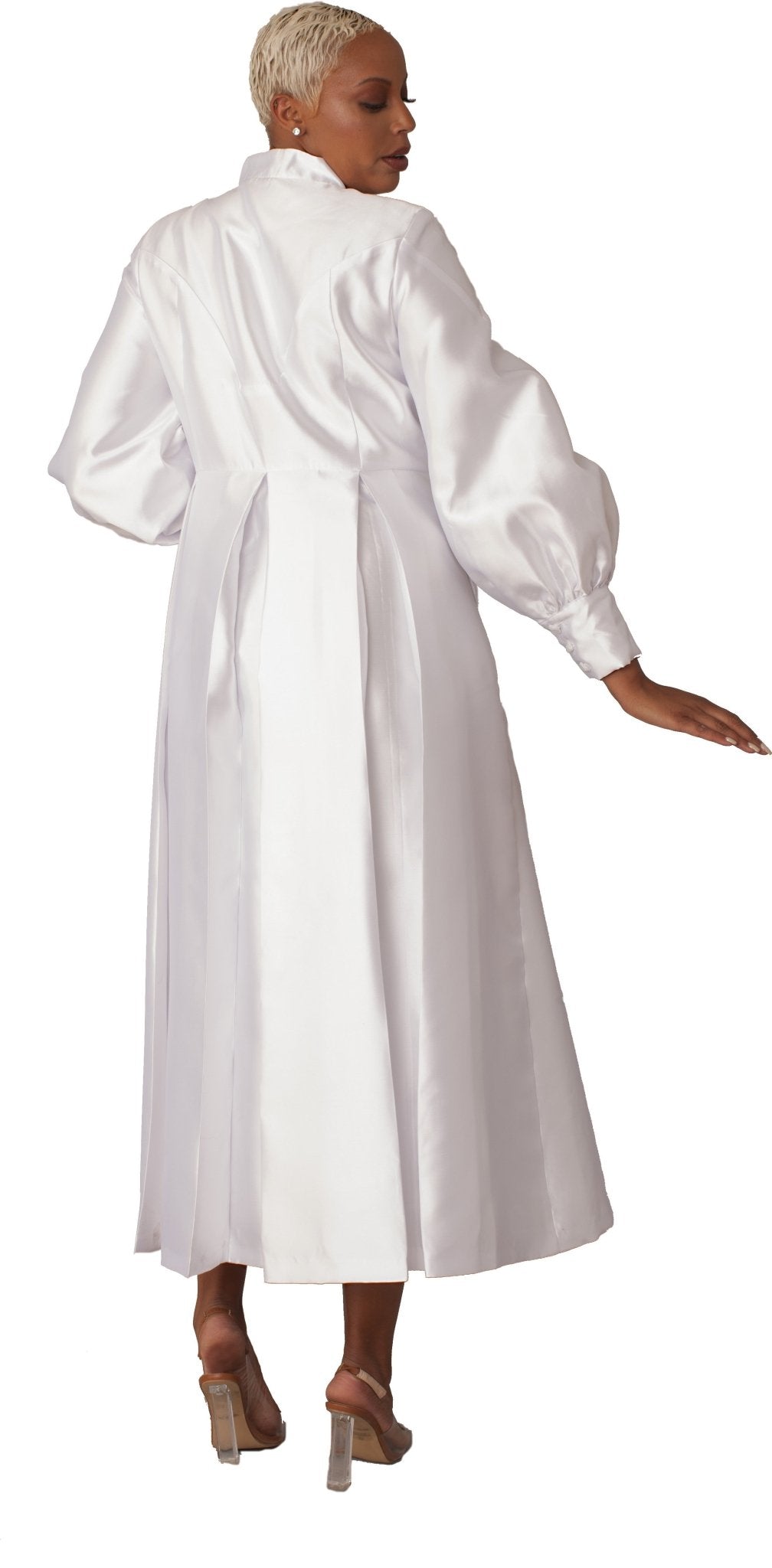 Two - Toned Woven Cassock Robe - 4802 - Especially Yours