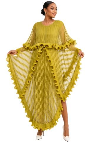 Ethereal Cascade Pleated Maxi Dress - 83024 - Especially Yours
