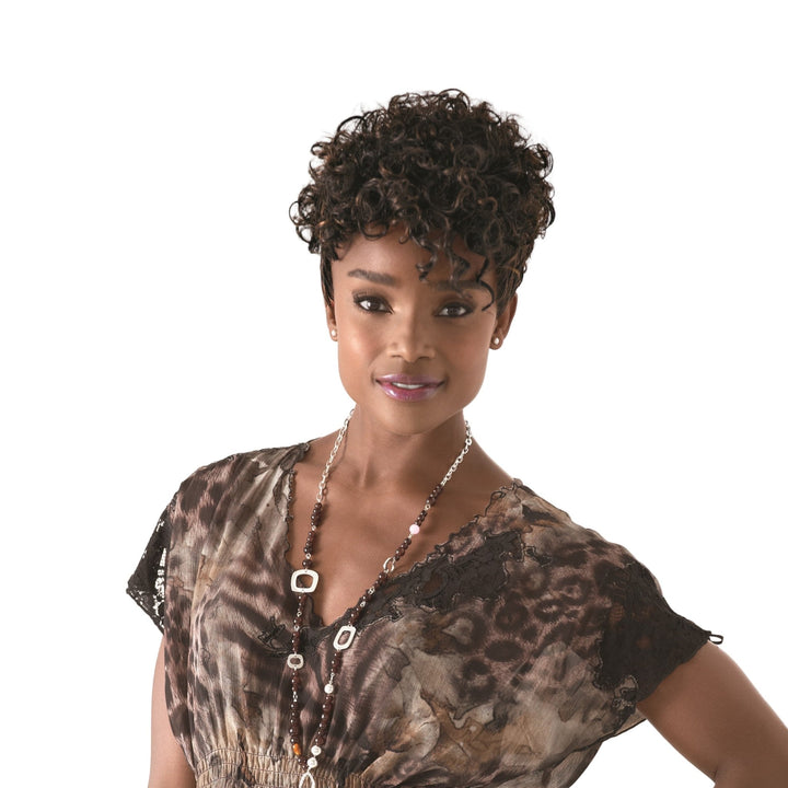 Nori Wig Hand - tied lace part top twists into curls Especially Yours® - Especially Yours
