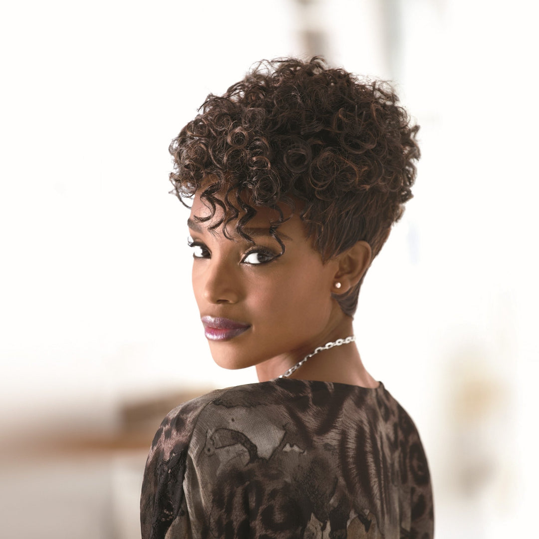Nori Wig Hand - tied lace part top twists into curls Especially Yours® - Especially Yours