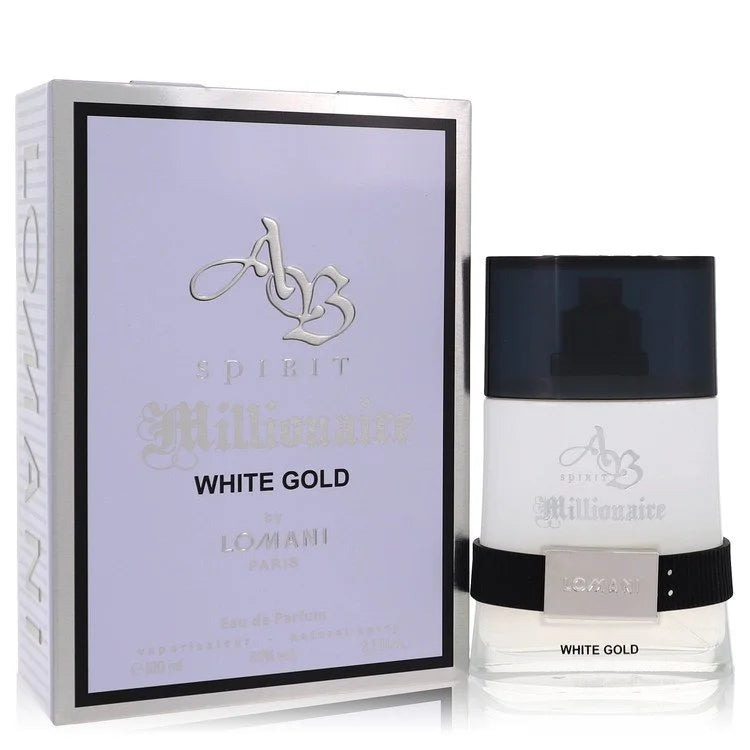 Ab Spirit Millionaire White Gold Cologne By Lomani for Men