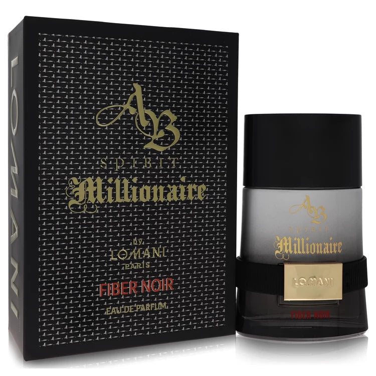Ab Spirit Millionaire Fiber Noir Cologne By Lomani for Men