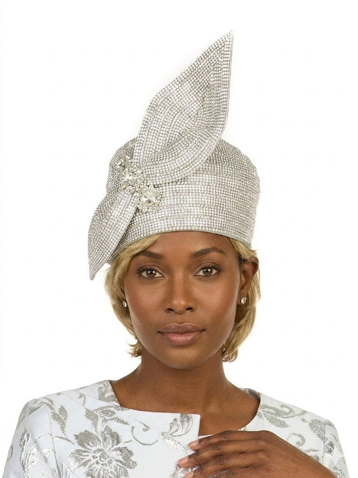 Fully Stoned Pillbox Hat w/ Bow - Especially Yours