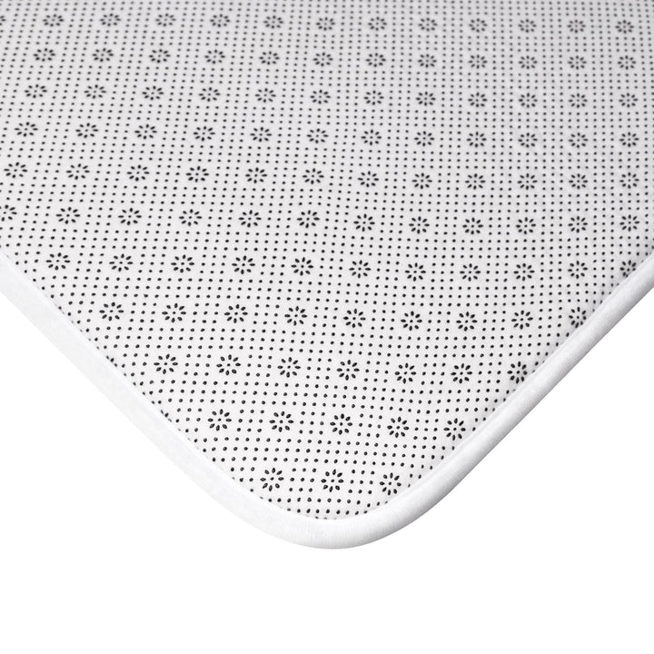 Shanell White Bath Mat - Especially Yours