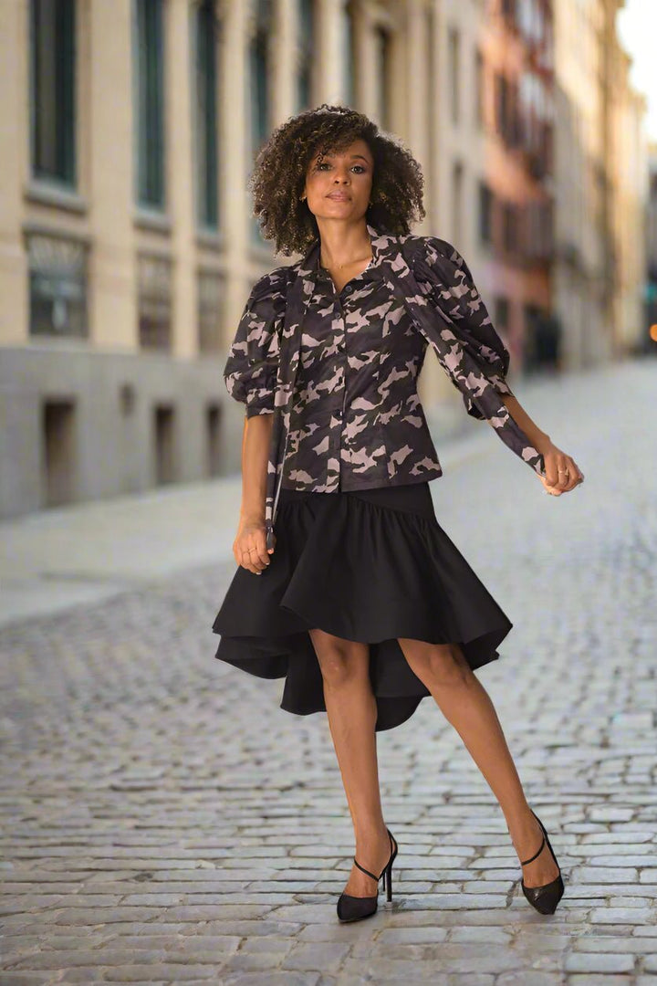 Ruffle Midi Skirt - 81886 - Especially Yours