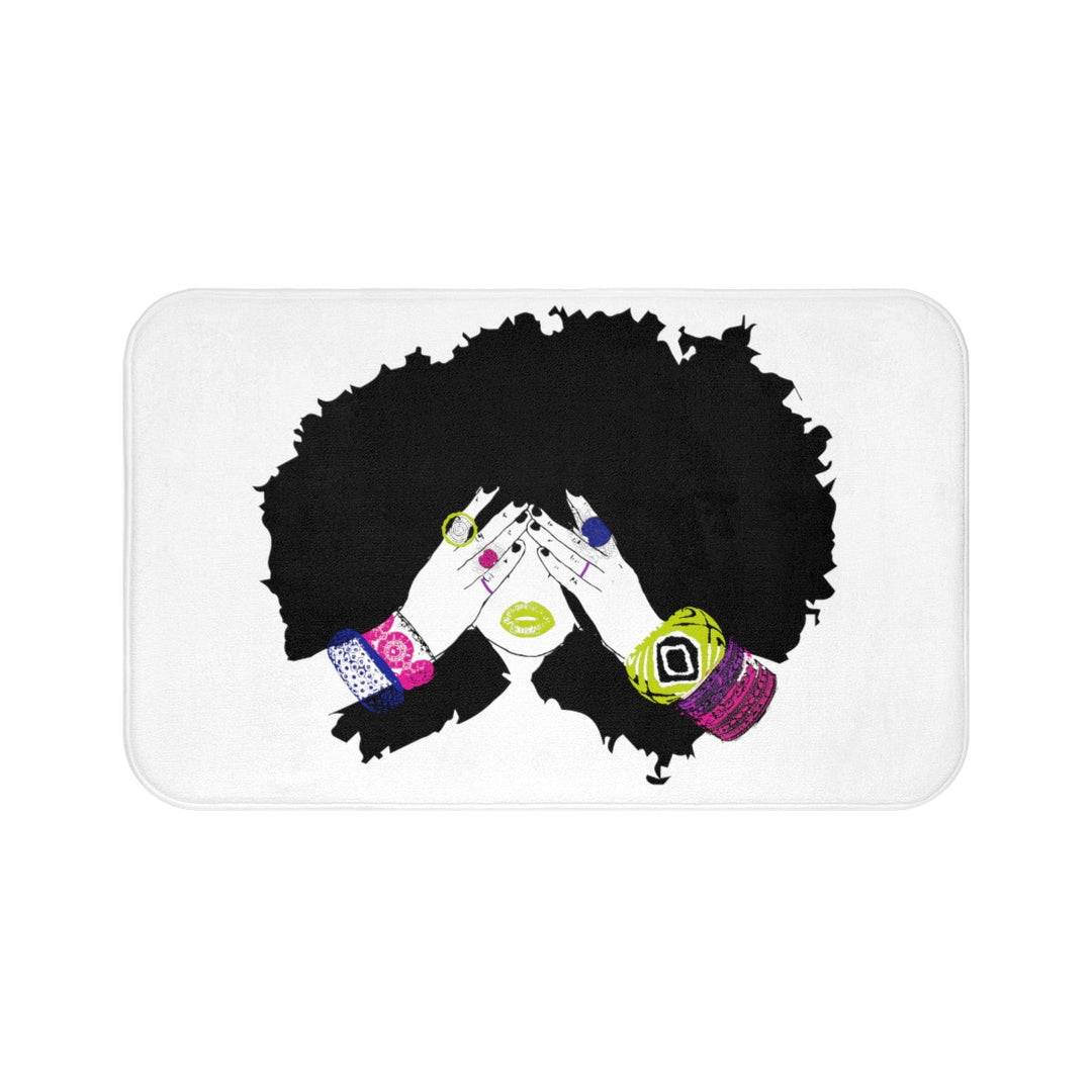 Shanell White Bath Mat - Especially Yours