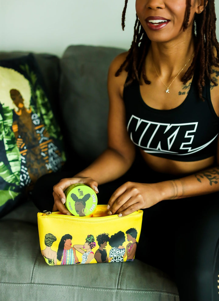 Squad Yellow Cosmetic Bag - Especially Yours