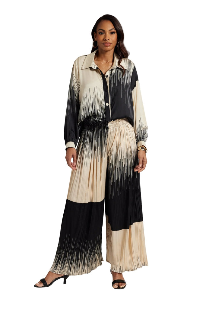 Colorblock Pant Set for Women | Two Piece – Especially Yours