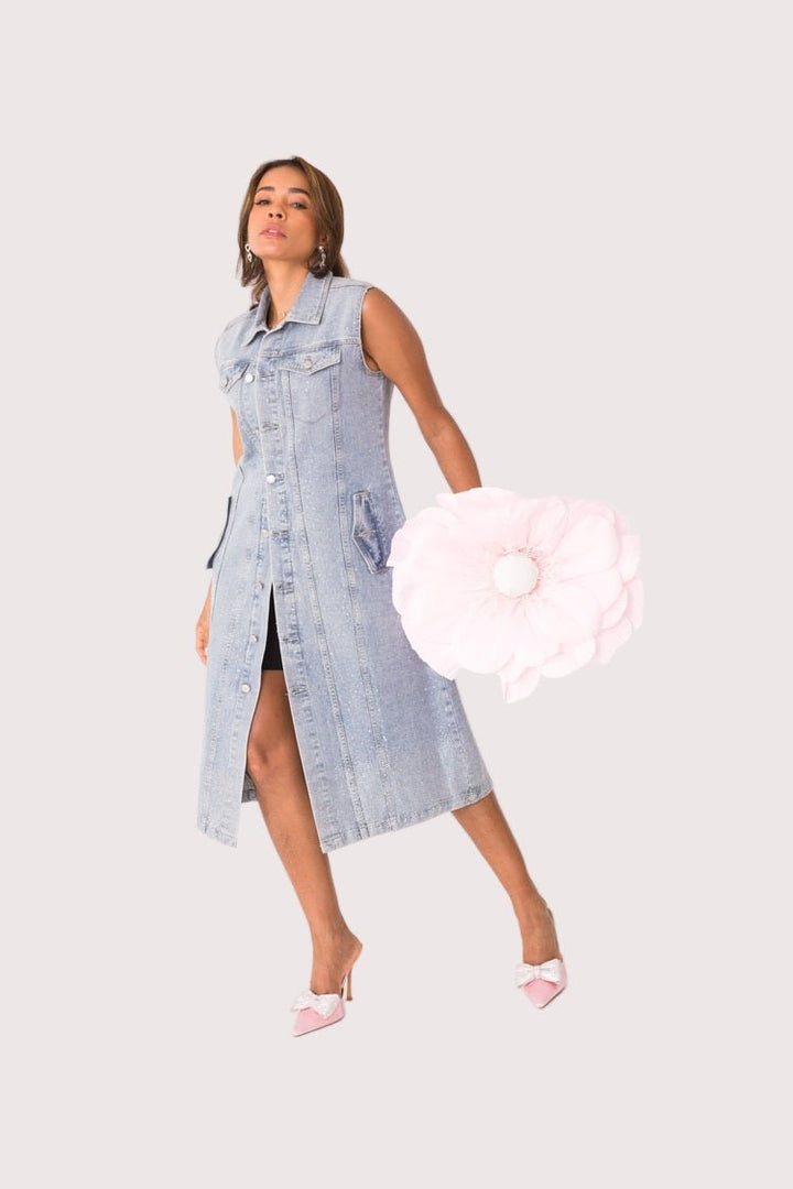 Denim Dress - 82310 - Especially Yours