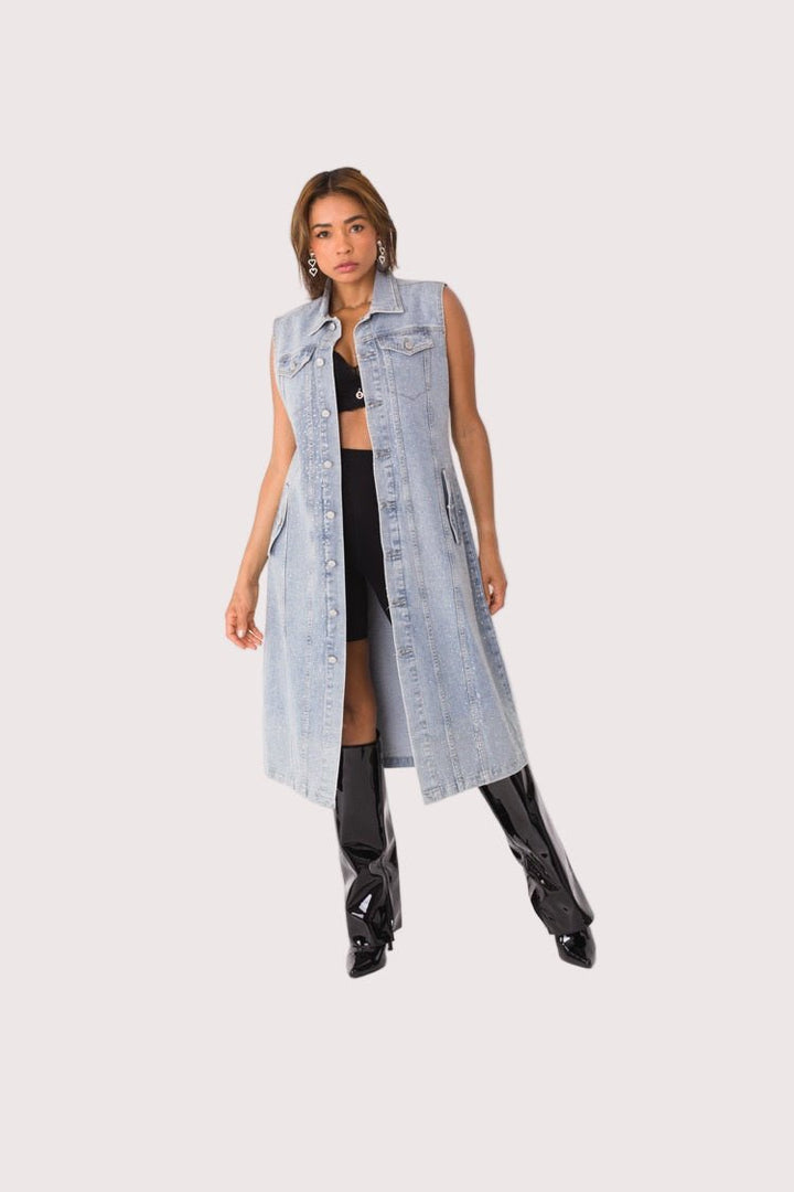Denim Dress - 82310 - Especially Yours