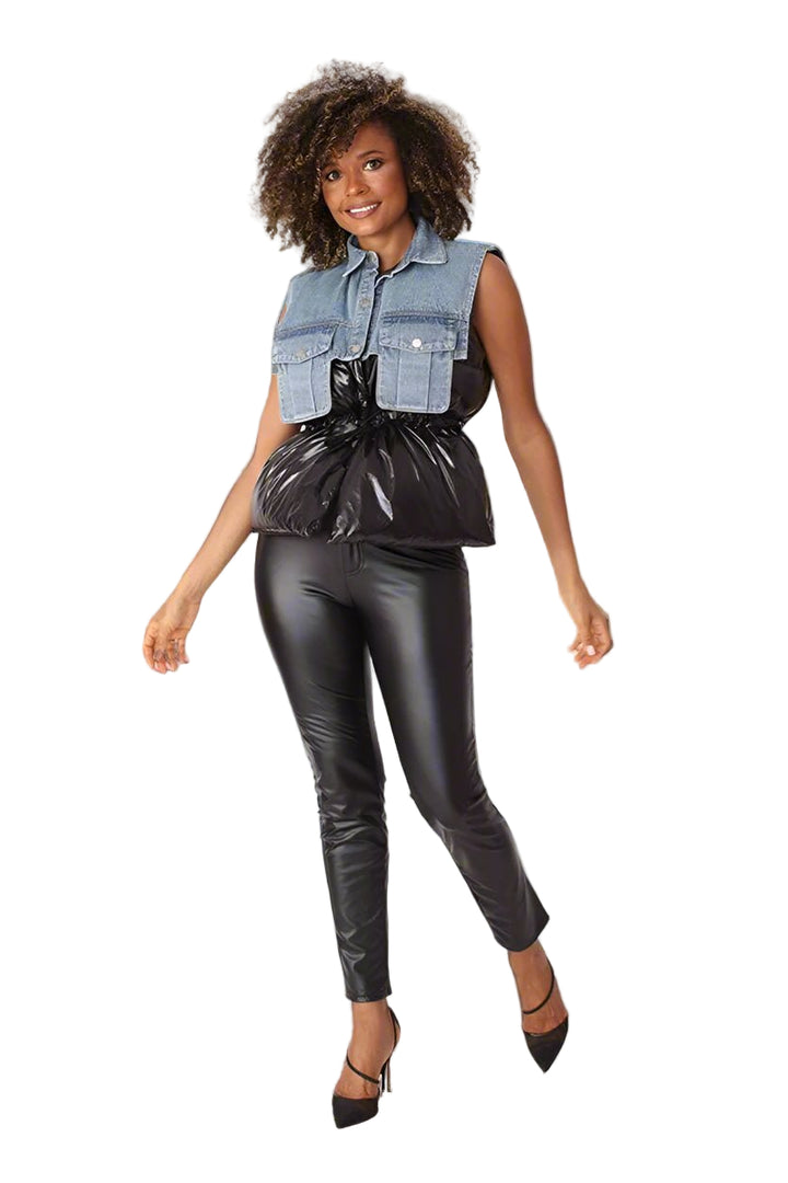 Denim Puffer Vest - 81889 - Especially Yours