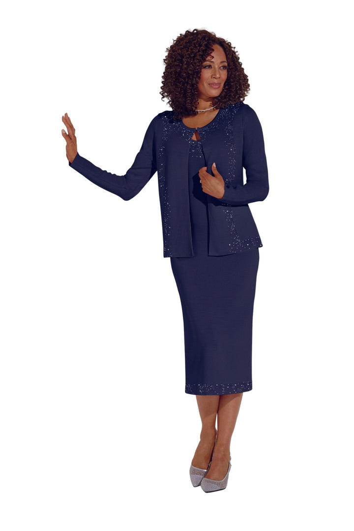 effortless elegance knit jacket dress ey boutique