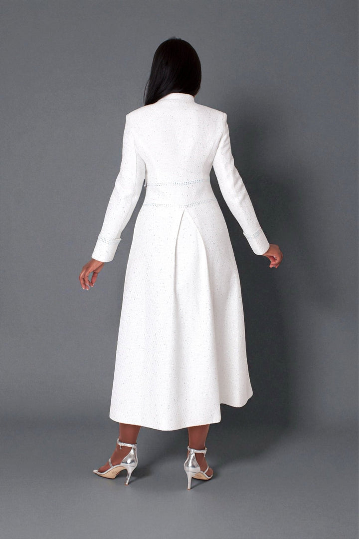 Elegant Plus Size Tweed Robe - 41032W - Especially Yours