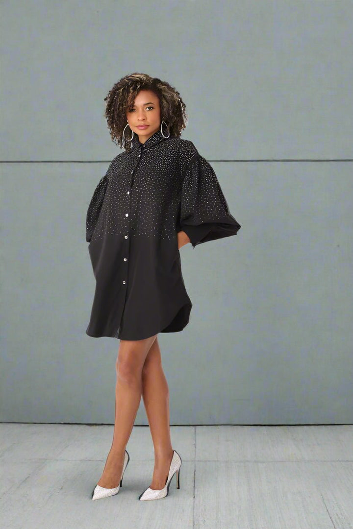 Embellished Long Sleeve Shirt - 82214 - Especially Yours