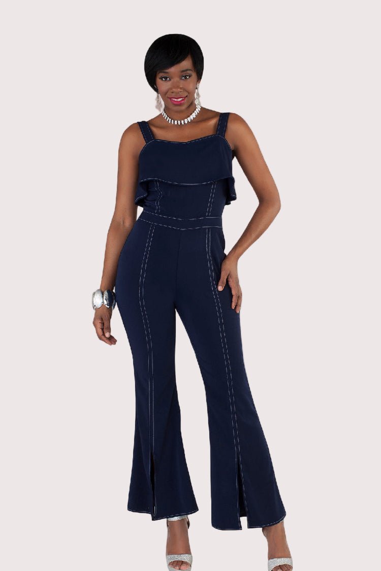Flare Leg Jumpsuit - 8762 - Especially Yours