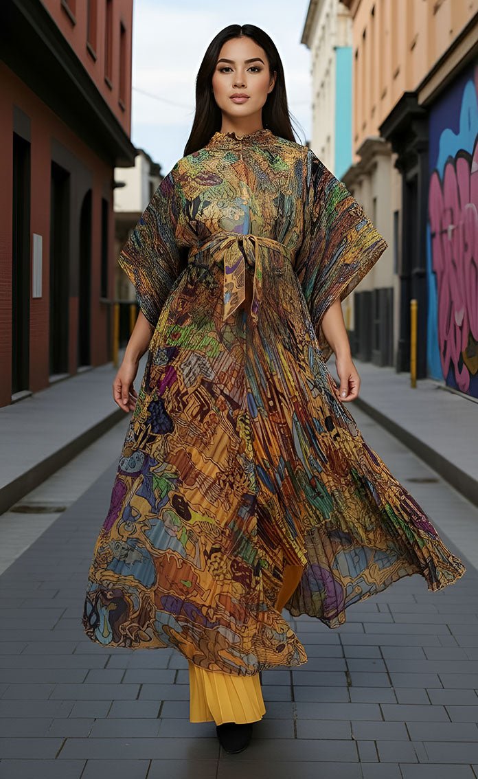 Mirage Pleated Pantset - 82930 - Especially Yours