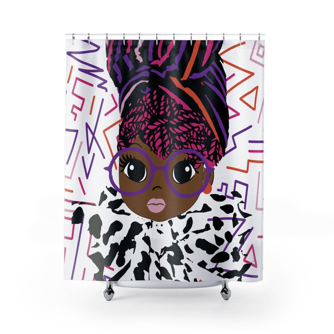 AFROBRATS™ Geek Shower Curtain - Especially Yours