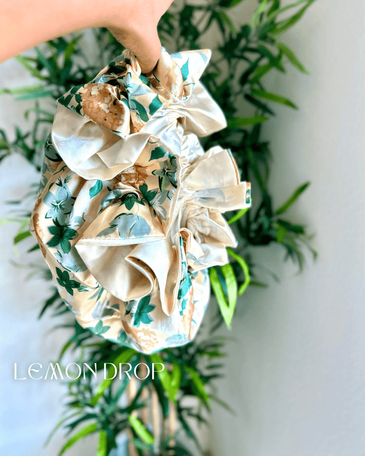 Garden Peach All Satin Bonnet - Especially Yours